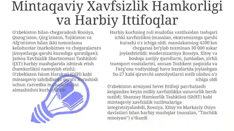 Mintaqaviy Xavfsizlik Hamkorligi va Harbiy Ittifoqlar 3