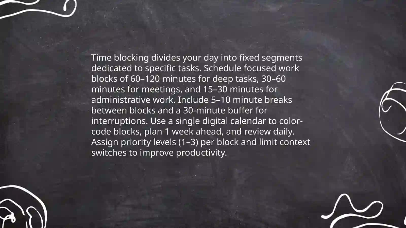Time Organization 3