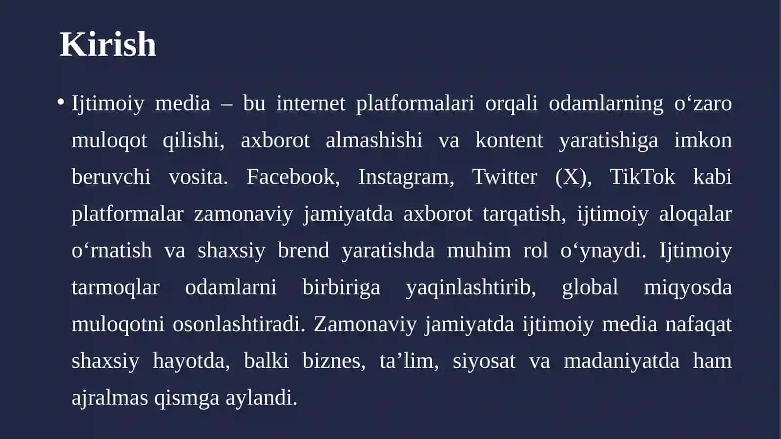Tahdid va ijtimoiy mediada xavf-xatarlar 3