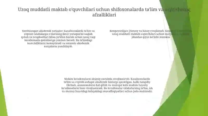Uzoq Davolanuvchi Maktab O‘Quvchilarni Ta‘Lim Va Tarbiyalash Konsepsiyasi 3