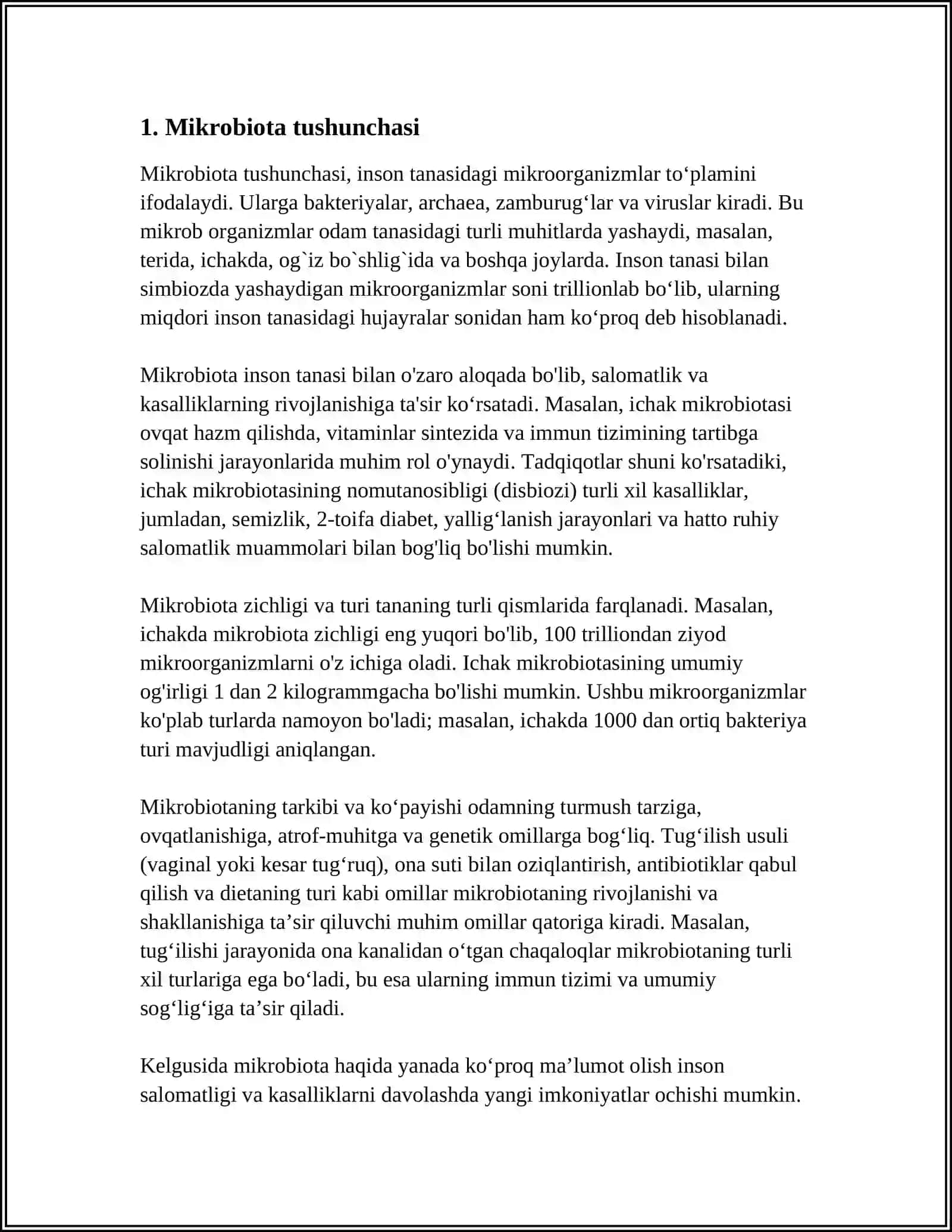 INSON ORGANIZMNING NORMAL MIKRA FLORASI 3