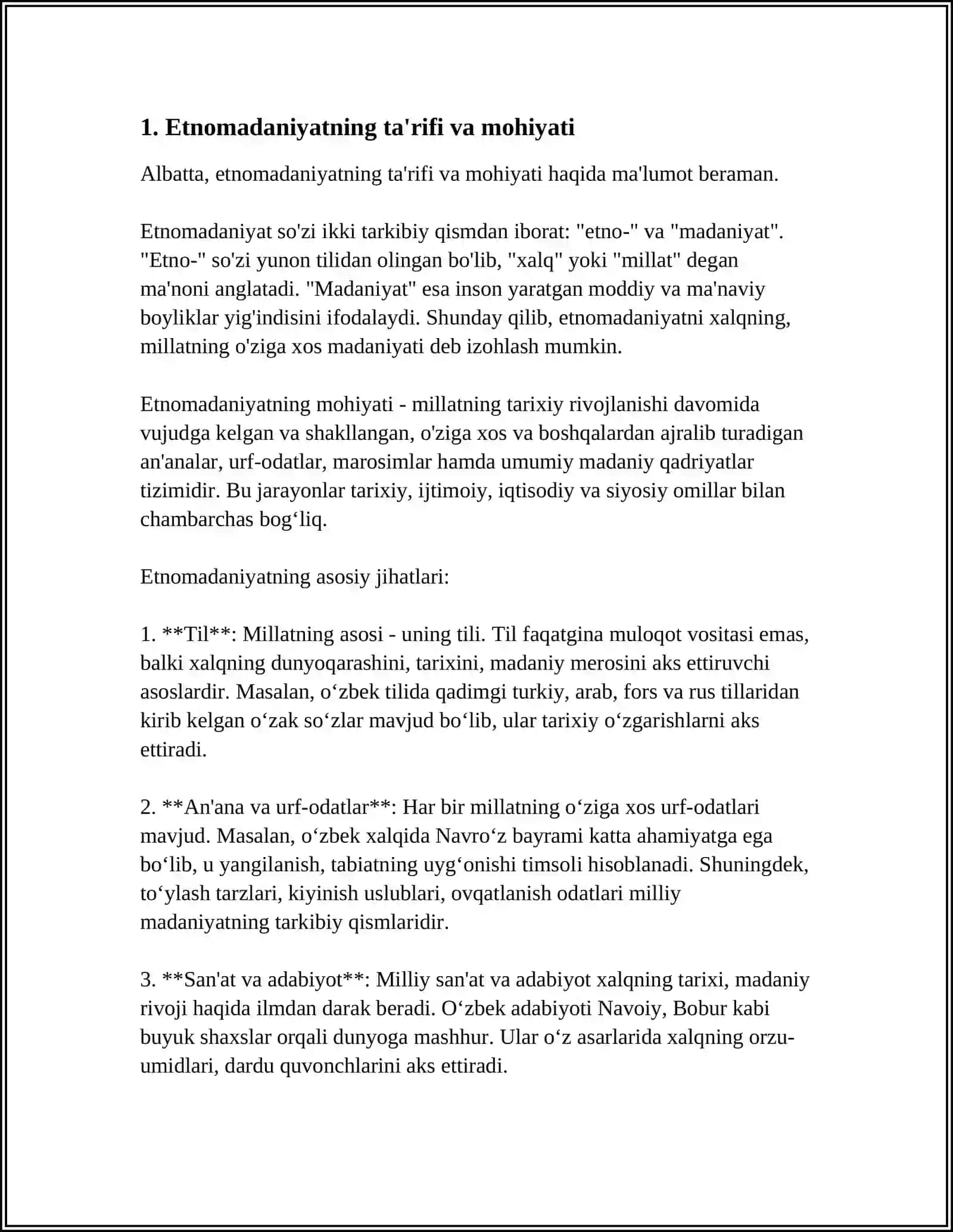 ETNOMADANIYAT FANINING ASOSIY FUNKSIYALARI 3