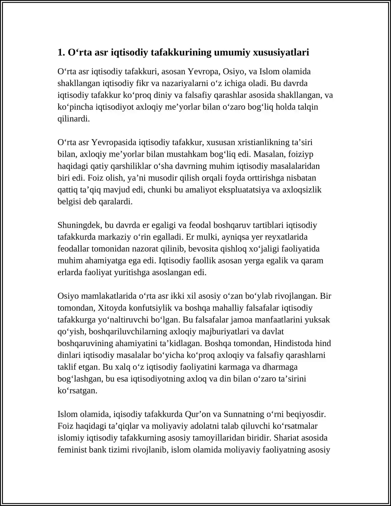 O‘RTA ASR IQTISODIY TAFAKKUR 3