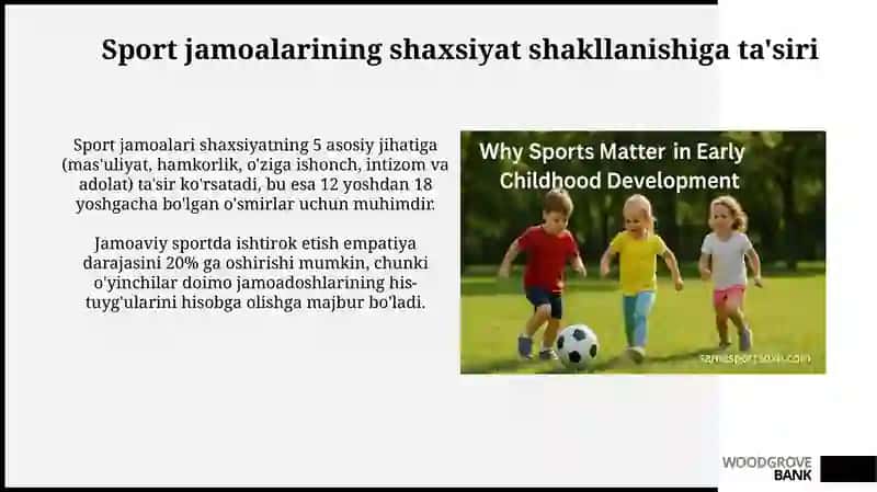 Sport jamoalarining shaxsiyat shakllanishiga ta'siri 3