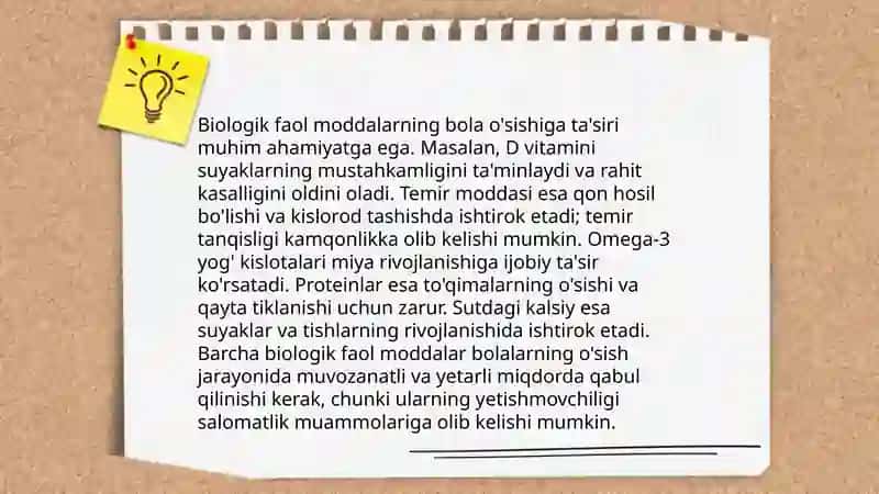 Biologik faol moddalar 3