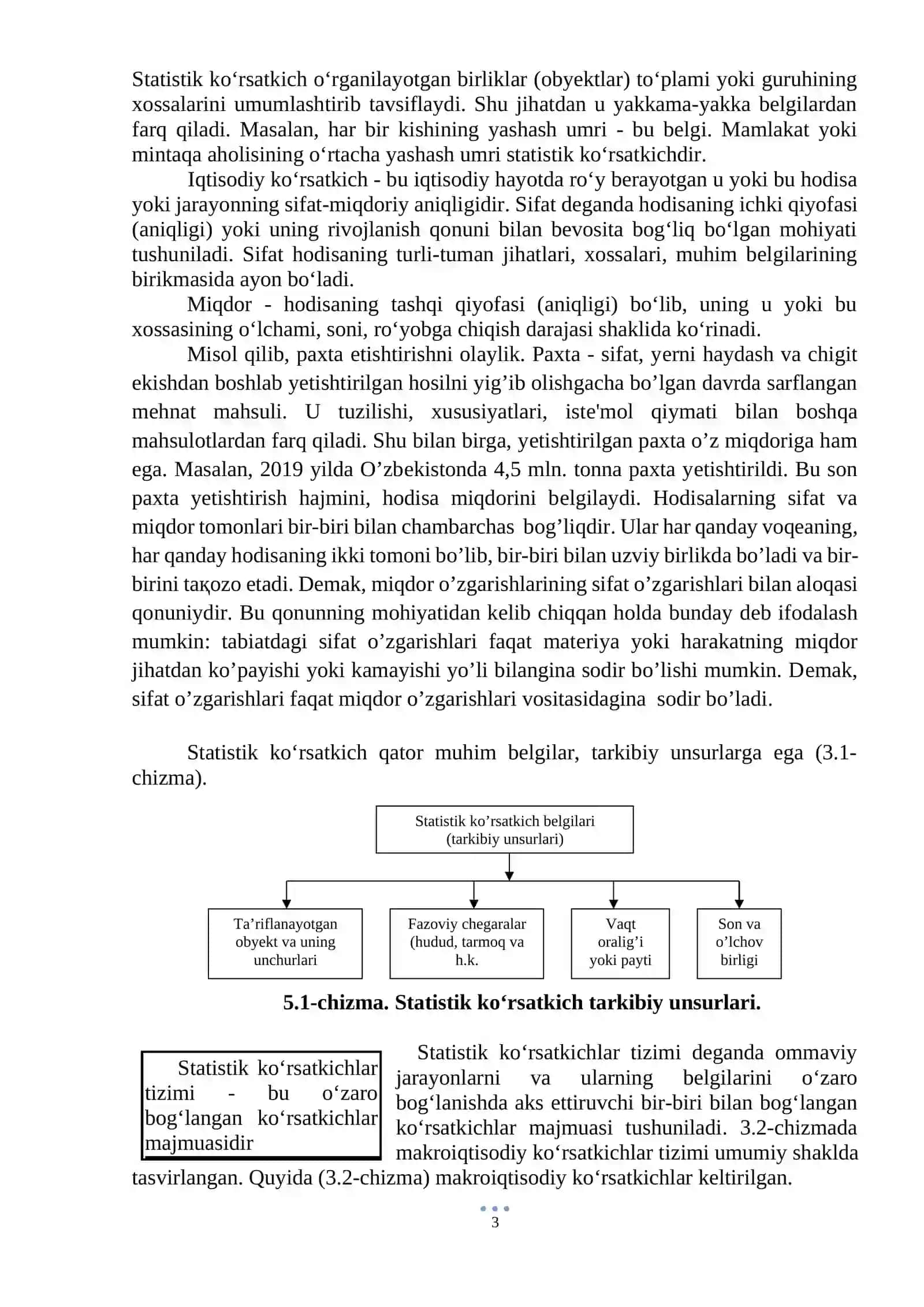 STATISTIK KO‘RSATKICHLAR 3