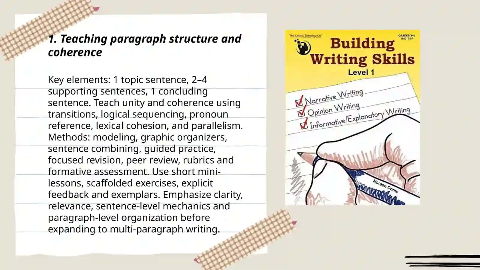 Teaching writing skills 3