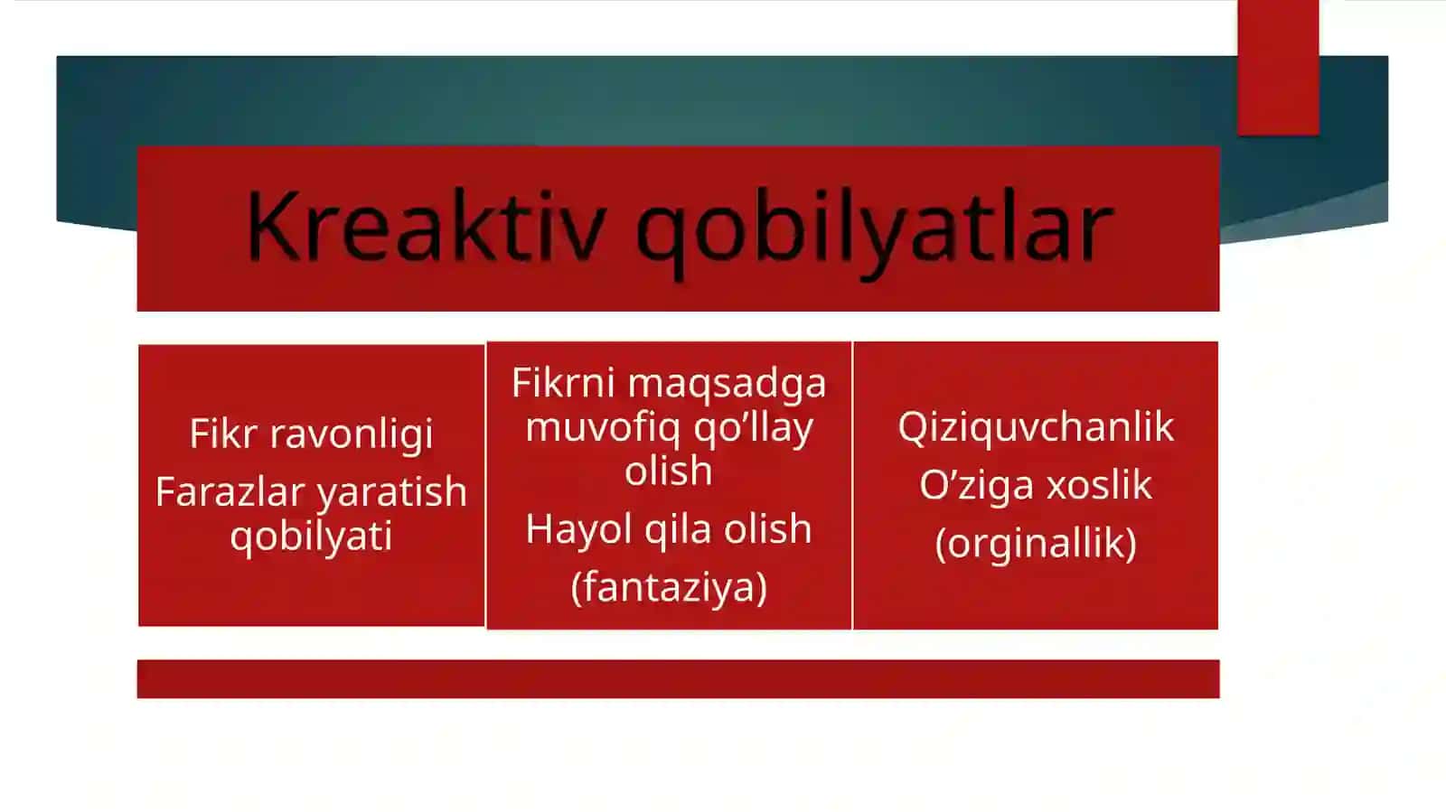 PEDAGOGIK KREATIVLIK 3
