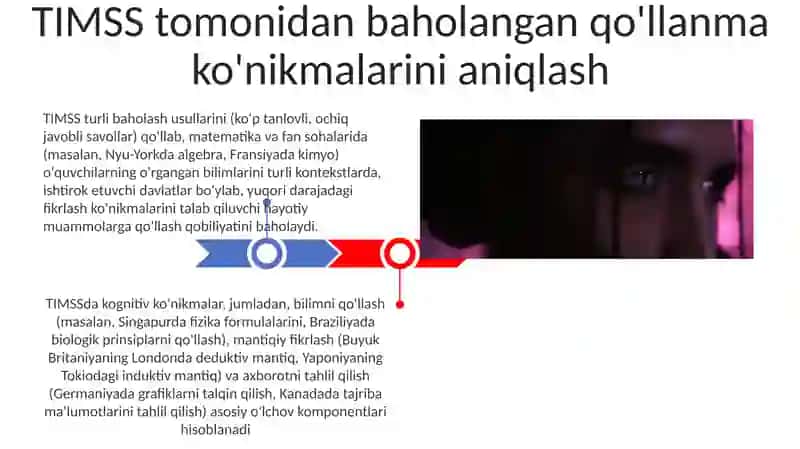 TIMSS xalqaro baholash dasturi 3