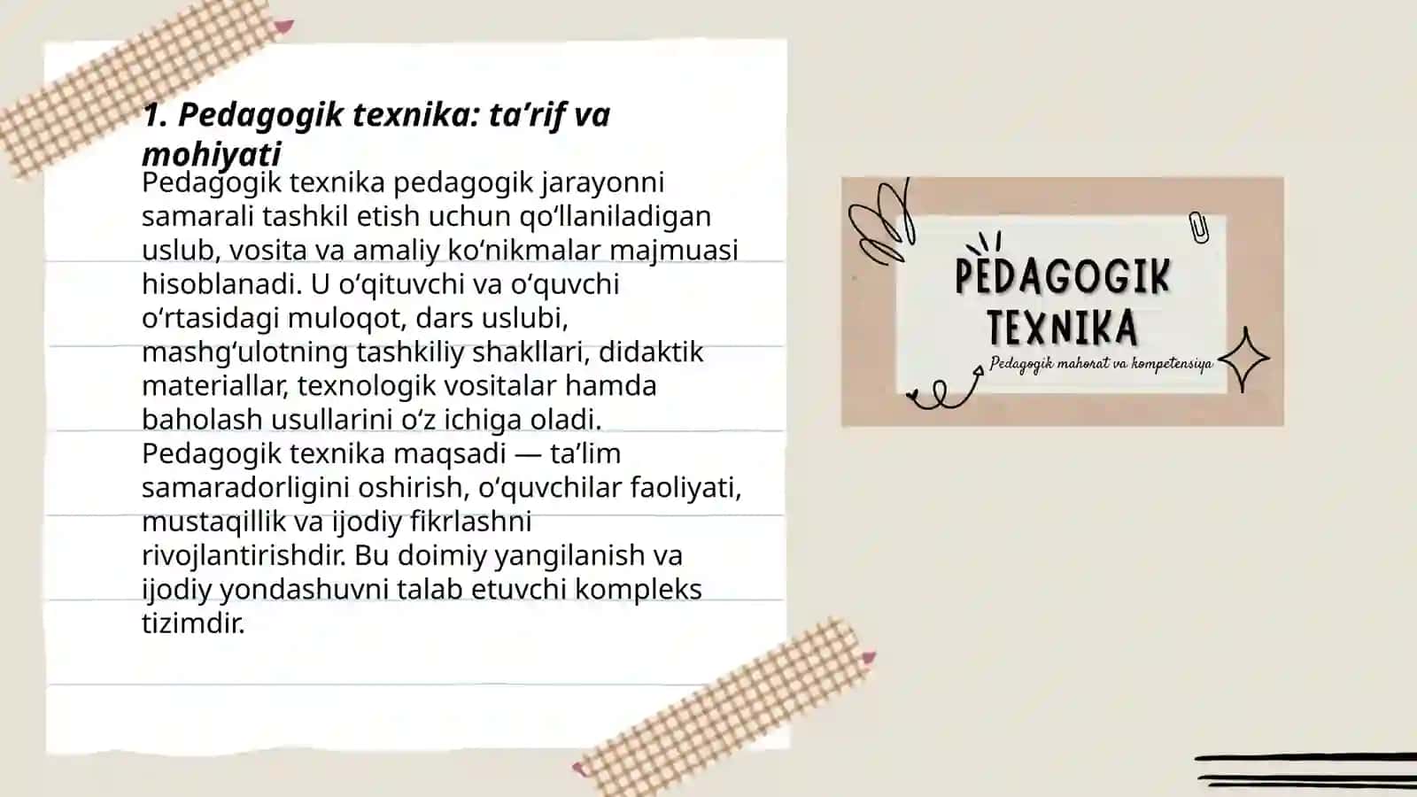 Pedagogik texnika 3