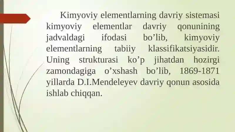 Kimyoning rivojlanish bosqichlari 3