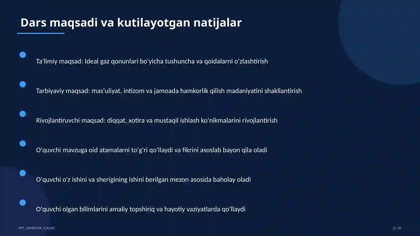 Ideal gaz qonunlari (10-sinf) 3