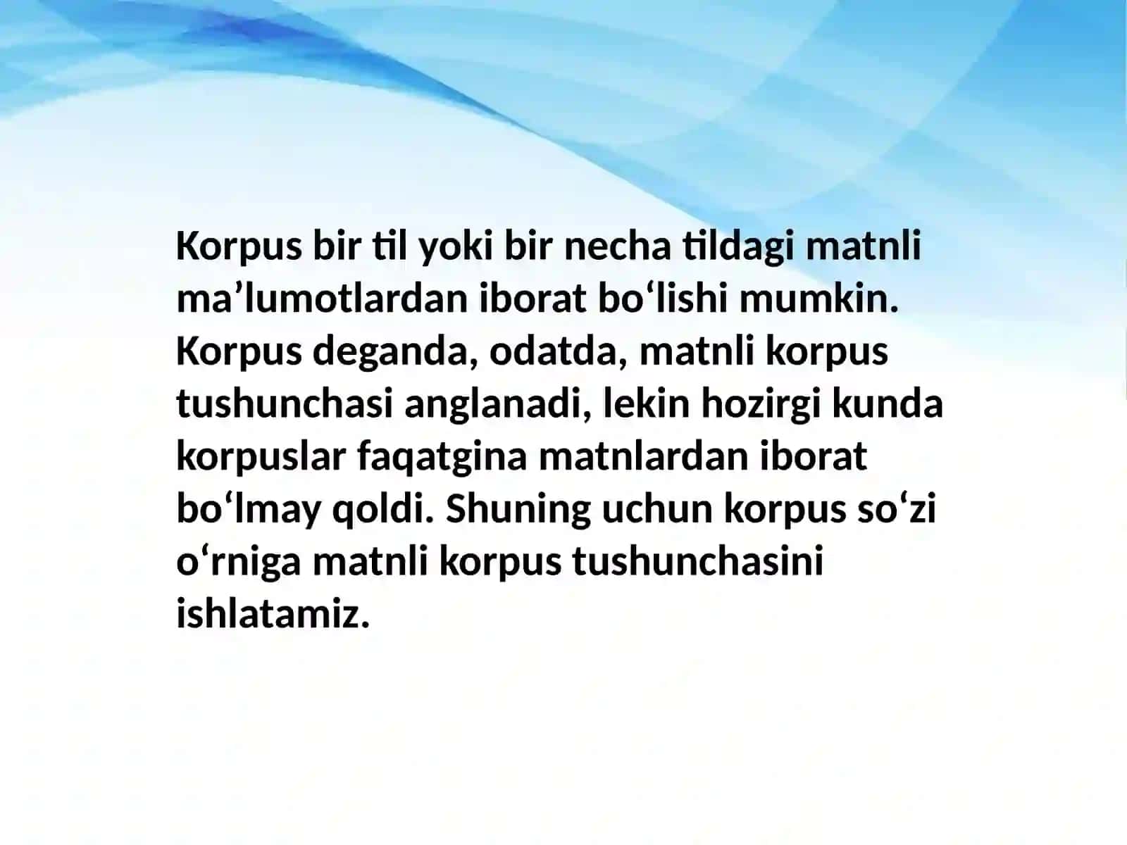 Korpusga asoslangan sinonimlar lugʻatini yaratish 3