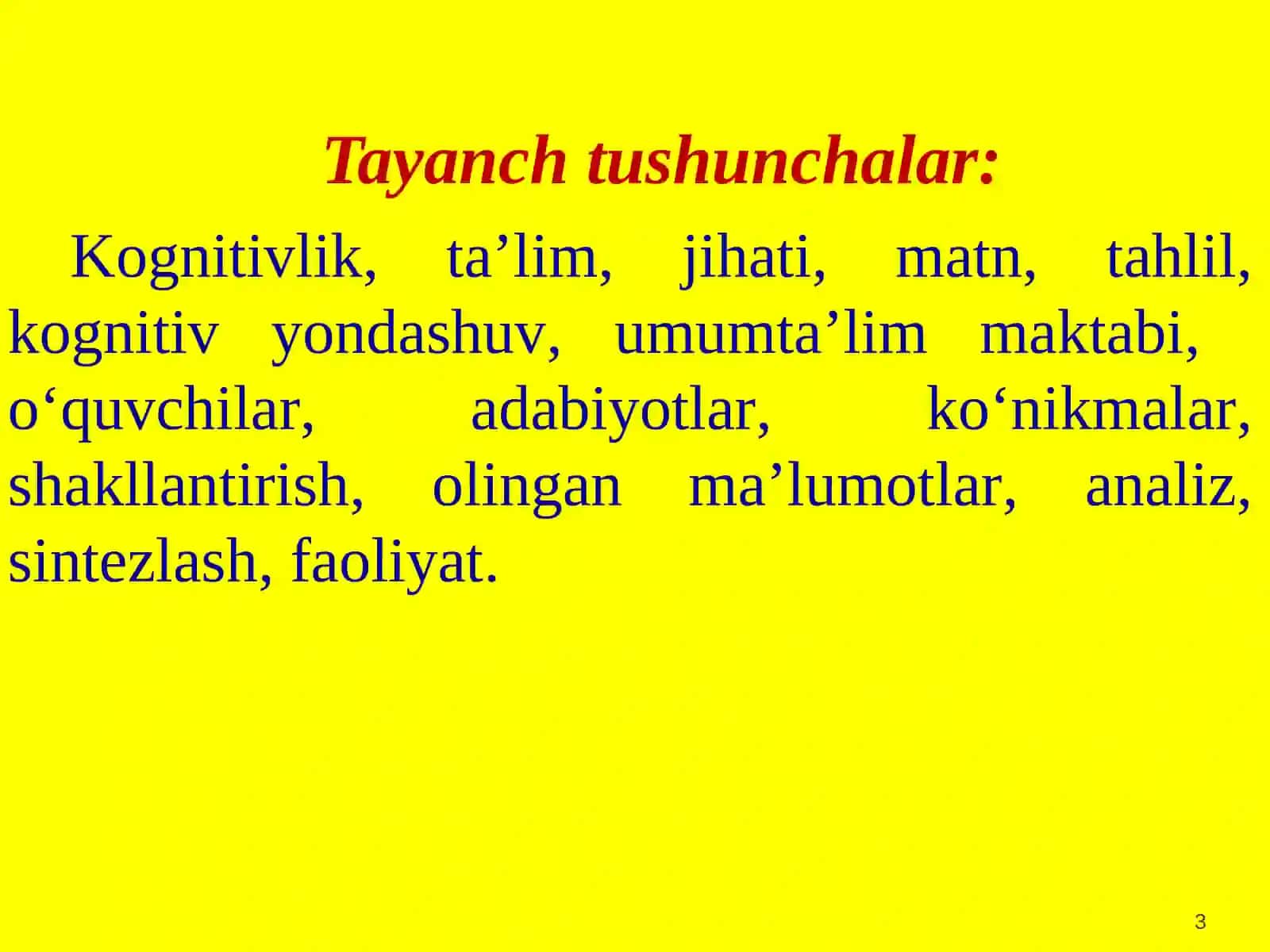 Ta'lim jarayonida o‘quvchilarda kognitivlikni shakllantirish 3