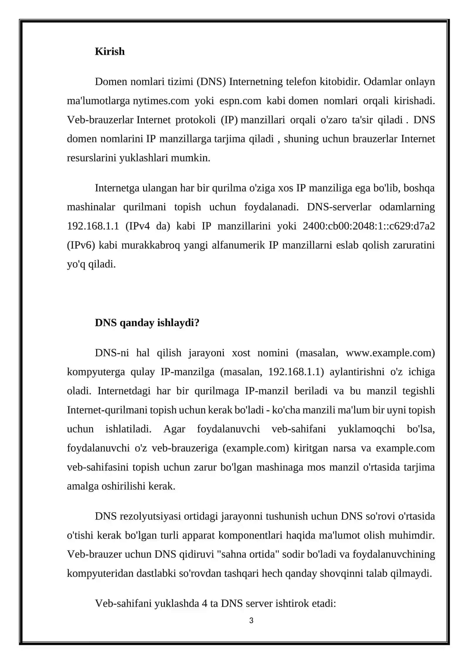 DNS Xostga asoslangan xavfsizlik devorlari 3