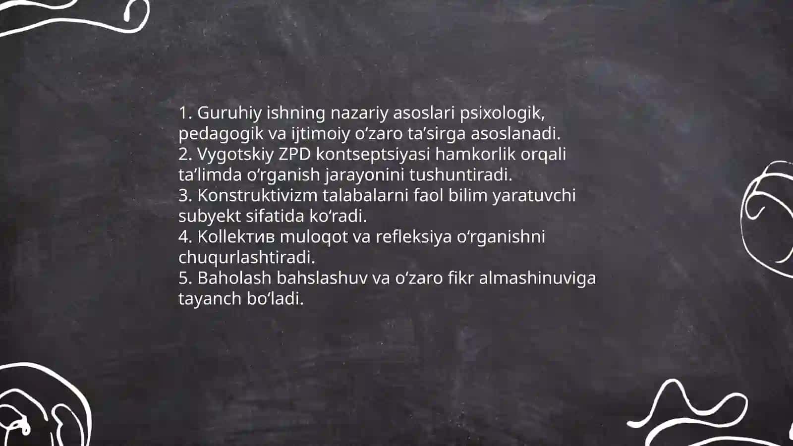 Guruhiy ishning nazariy asoslari 3