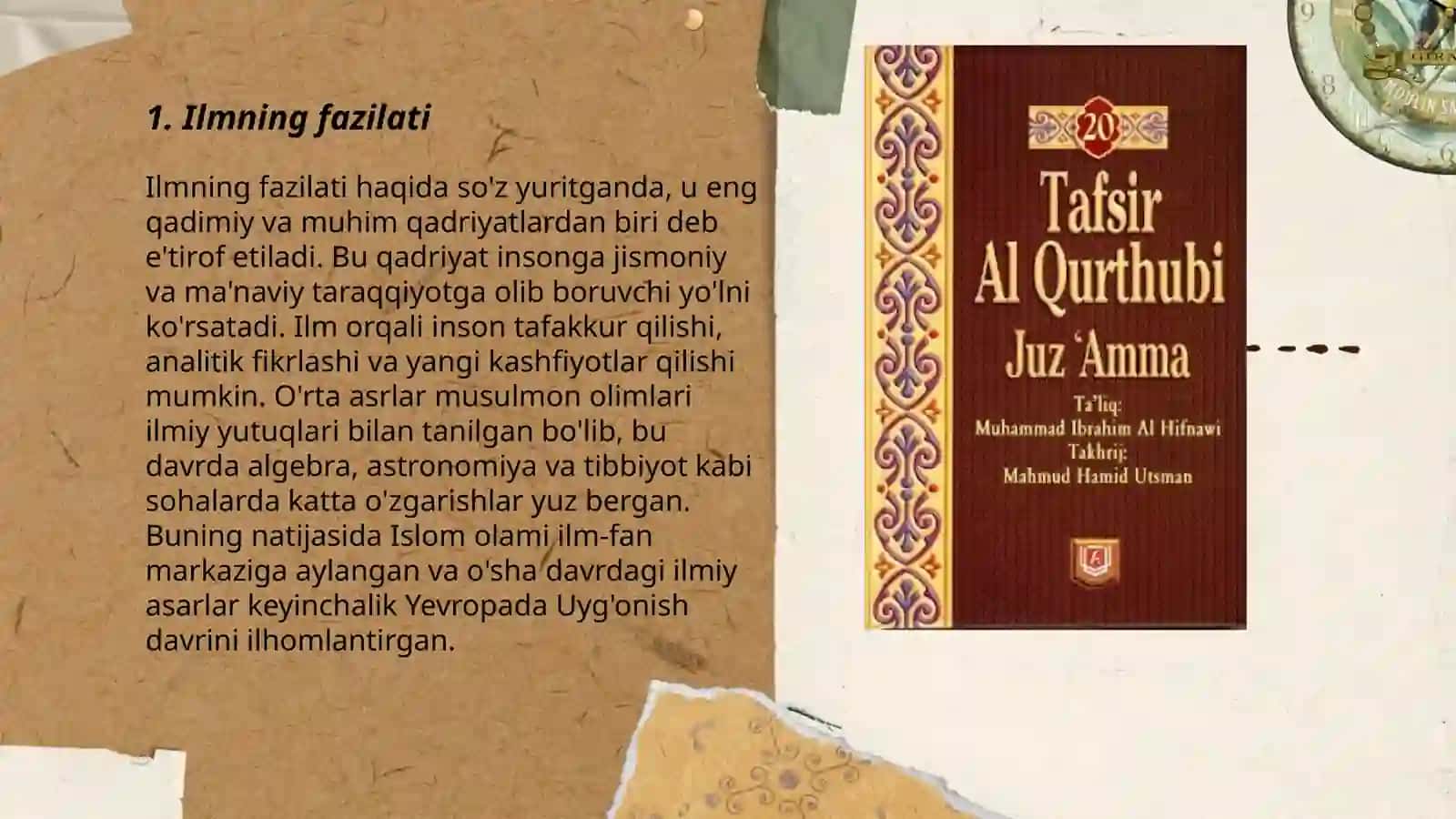 Ilmning fazilati 3