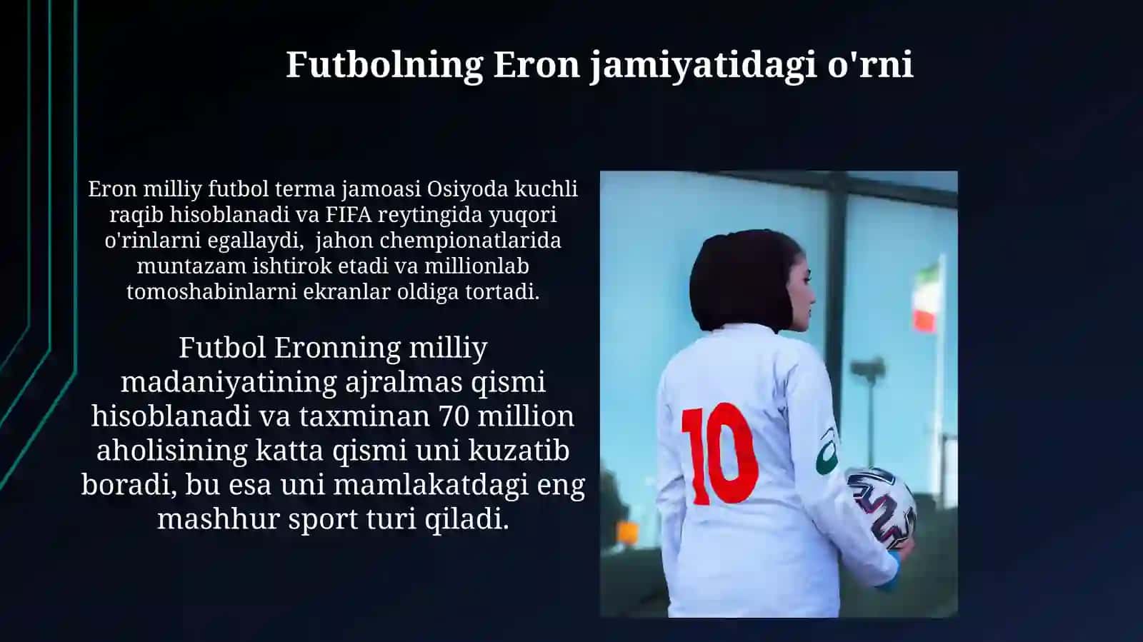 Eron futboli taraqqiyoti va mashhurligi 3