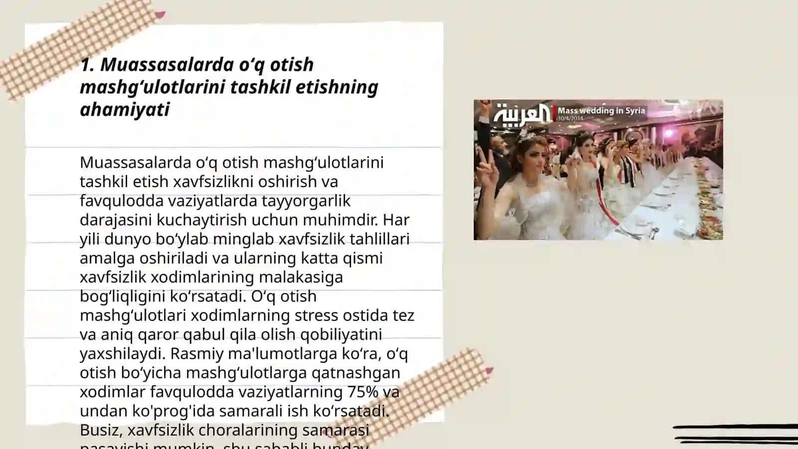 Muassasalarda oʻq otish mashgʻulotlarini tashkil etish 3