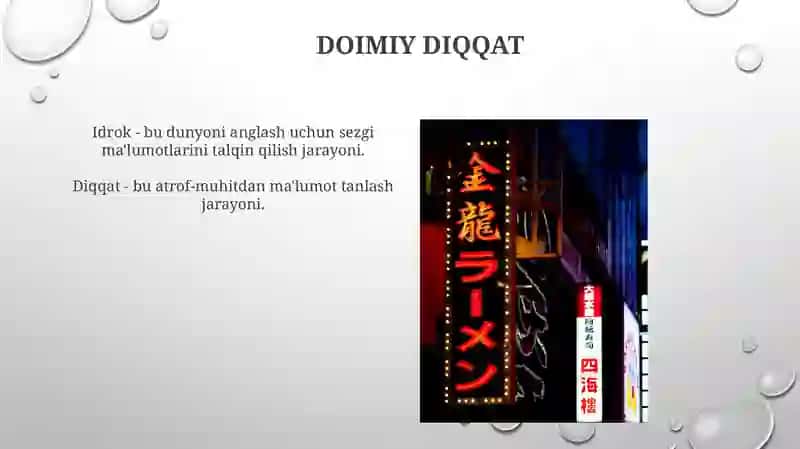 Diqqat va sezgi 3