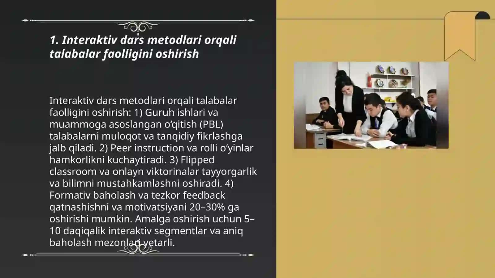 Interaktiv dars metodlari 3