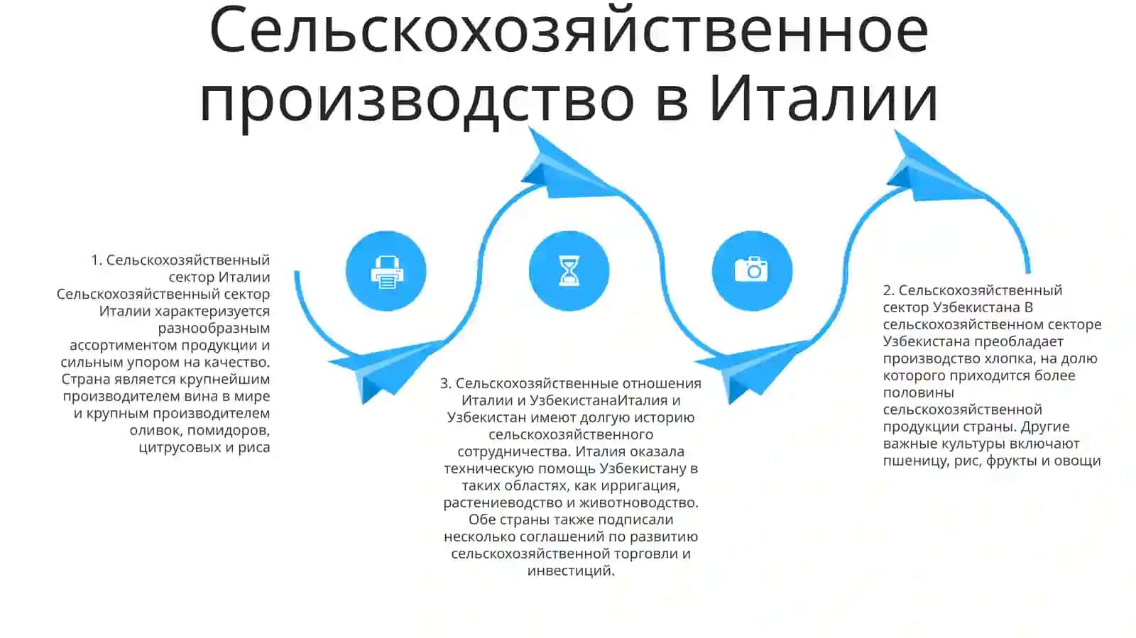 Анализ Сельского Хозяйства Италии 3