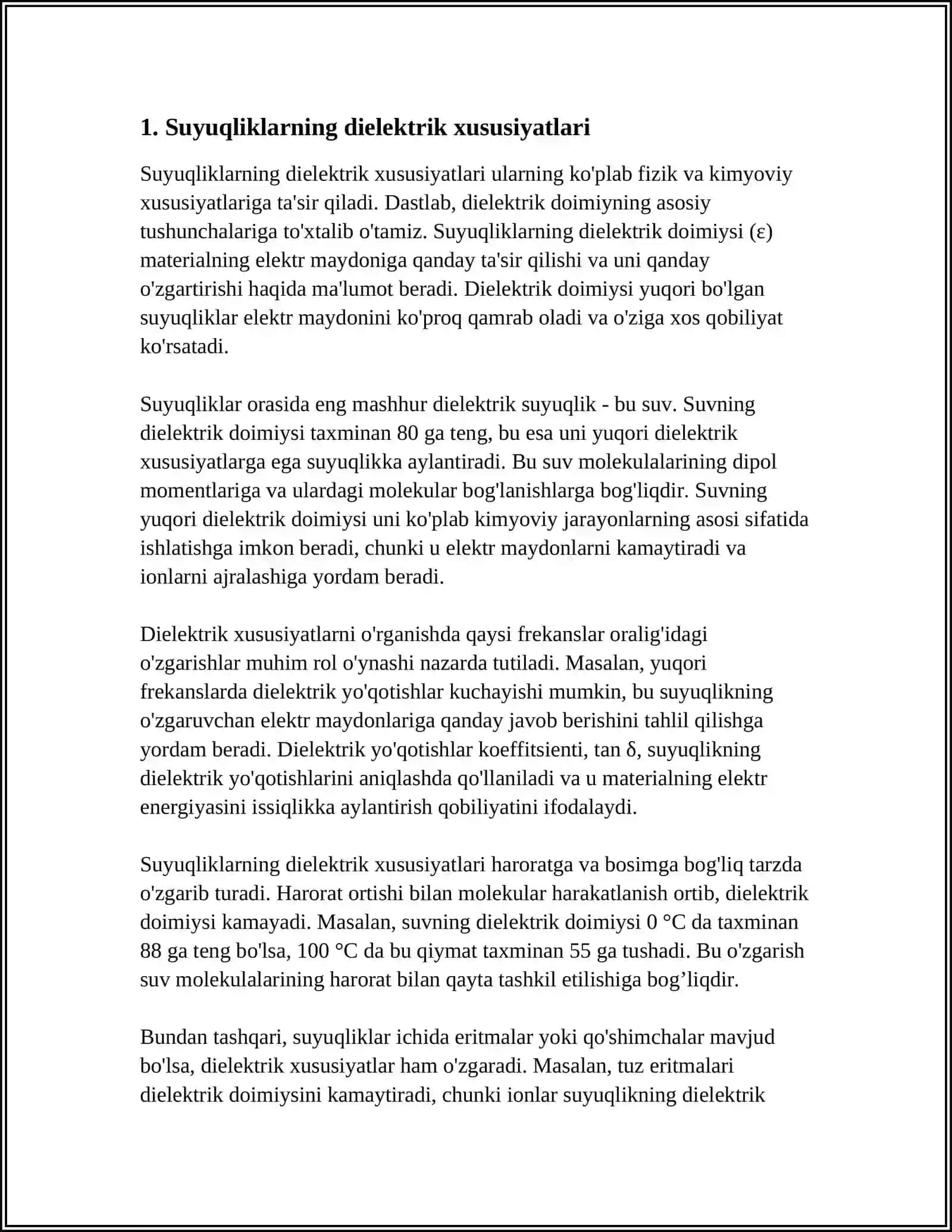 SUYUQ DIELETRIKLAR 3