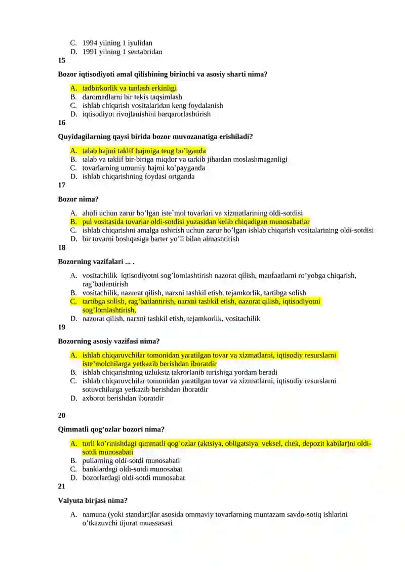 Iqtisodiy faoliyat 3