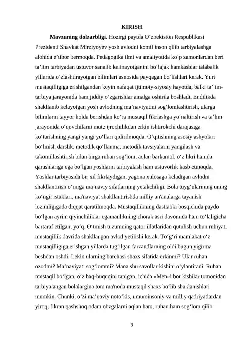Adabiyot o‘qitish metodikasi 3