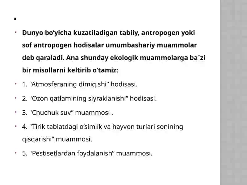 O’zbekistondagi ekologik muammolar 3