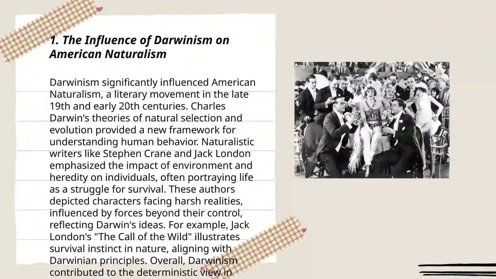 Naturalism in American literature 3