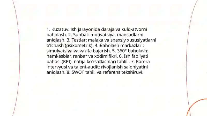 Kadrlar potensiali 3