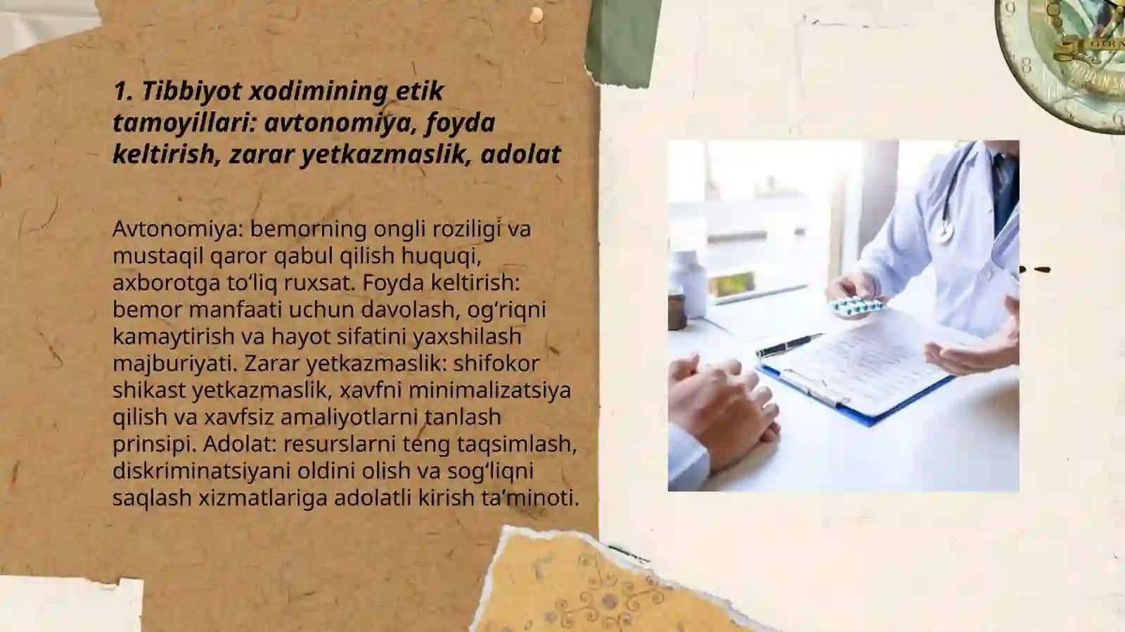 Tibbiyot xodimining etikasi va deontologiyasi 3