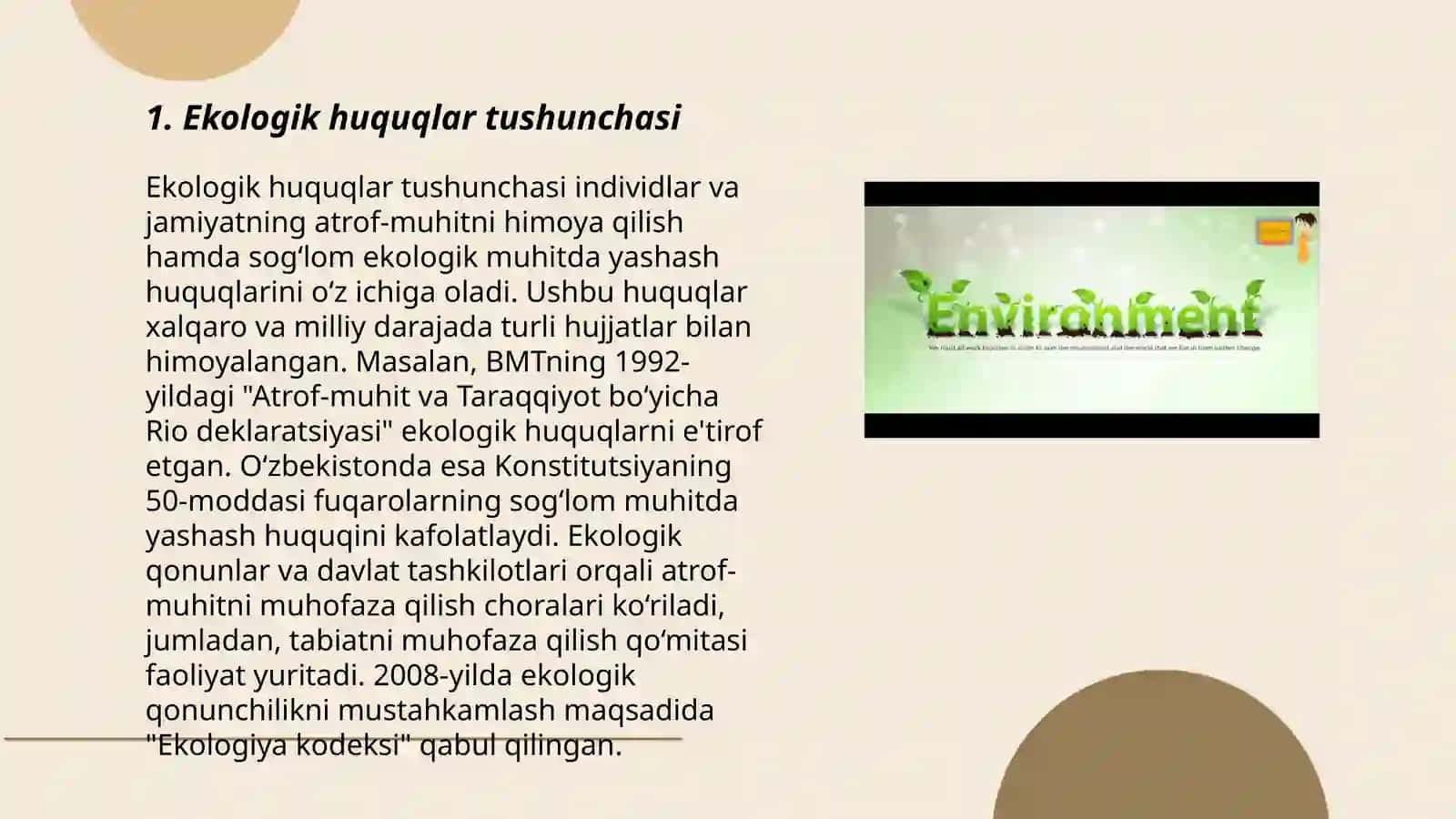 Ekologik huquqlar 3