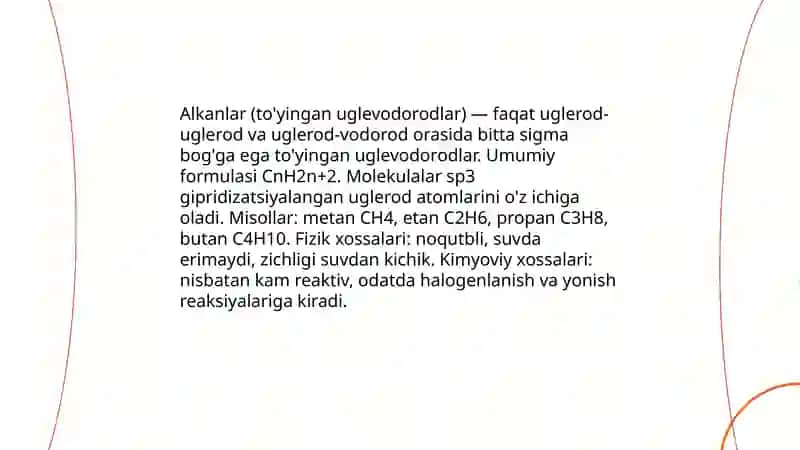 Organik birikmalarning sinflari 3