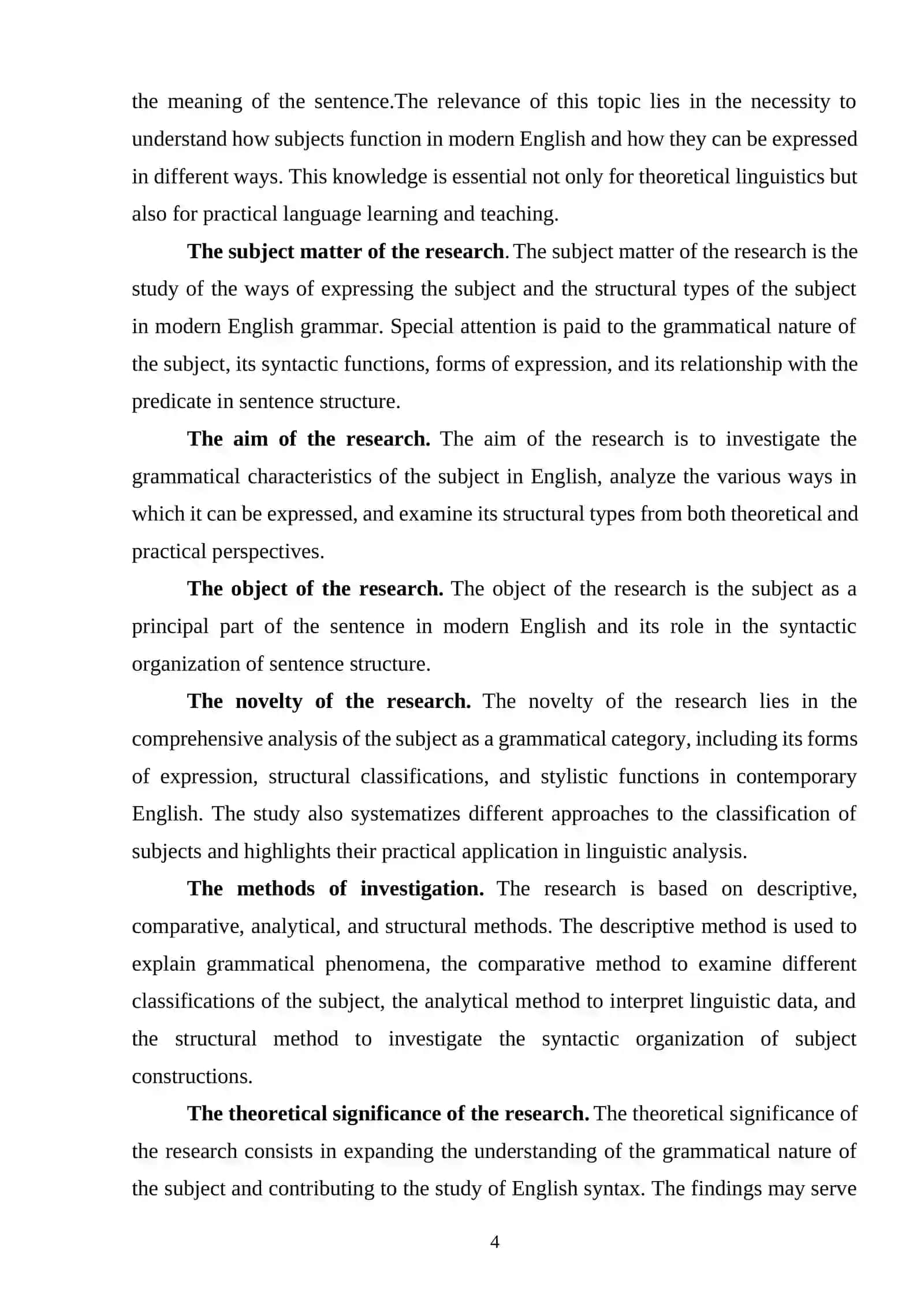 Ways of expressing the Subject and structural types of the subject 3
