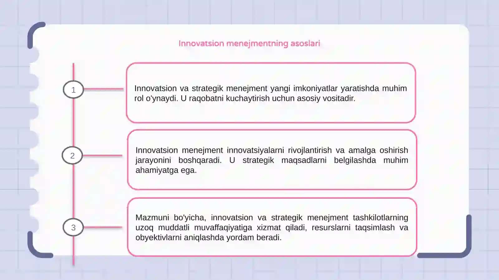 Innovatsion va strategik menejmentning mazmuni 3