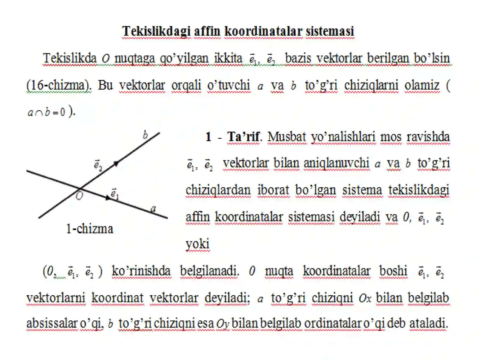 Tekislikdaaffinkoordinatalarsistemasi 3