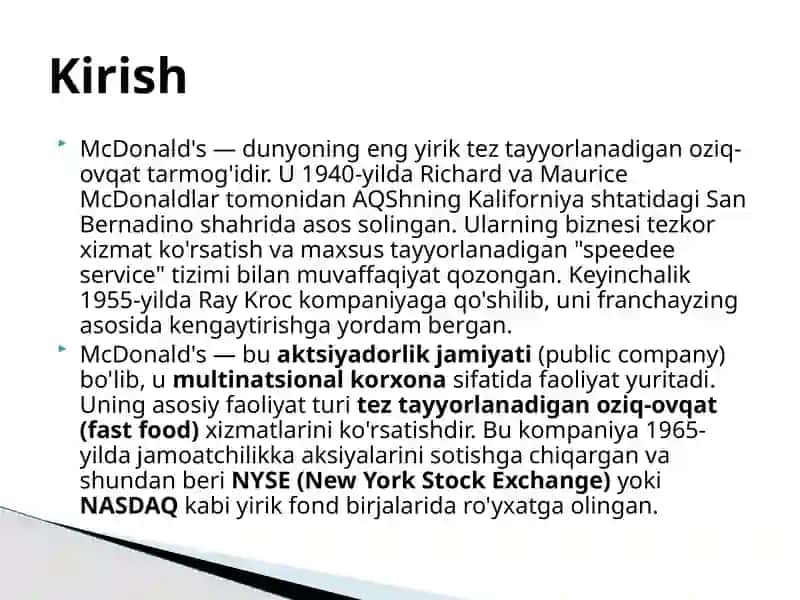 McDonald’skompaniyasi 3