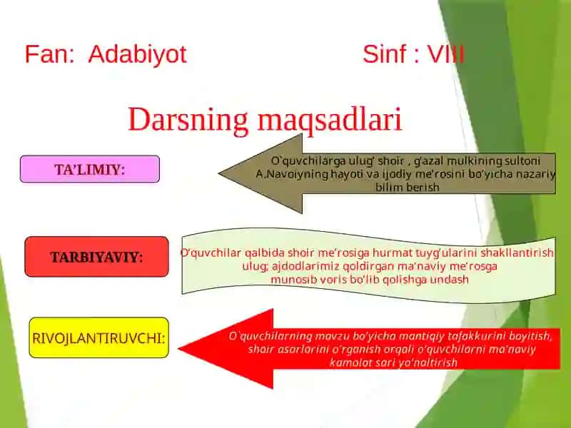 Alisher Navoiy hayoti va ijodi 3