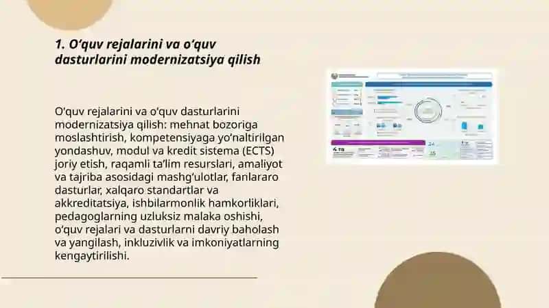 Oliy taʼlimdagi oʻzgarishlarning asosiy yoʻnalishlari 3