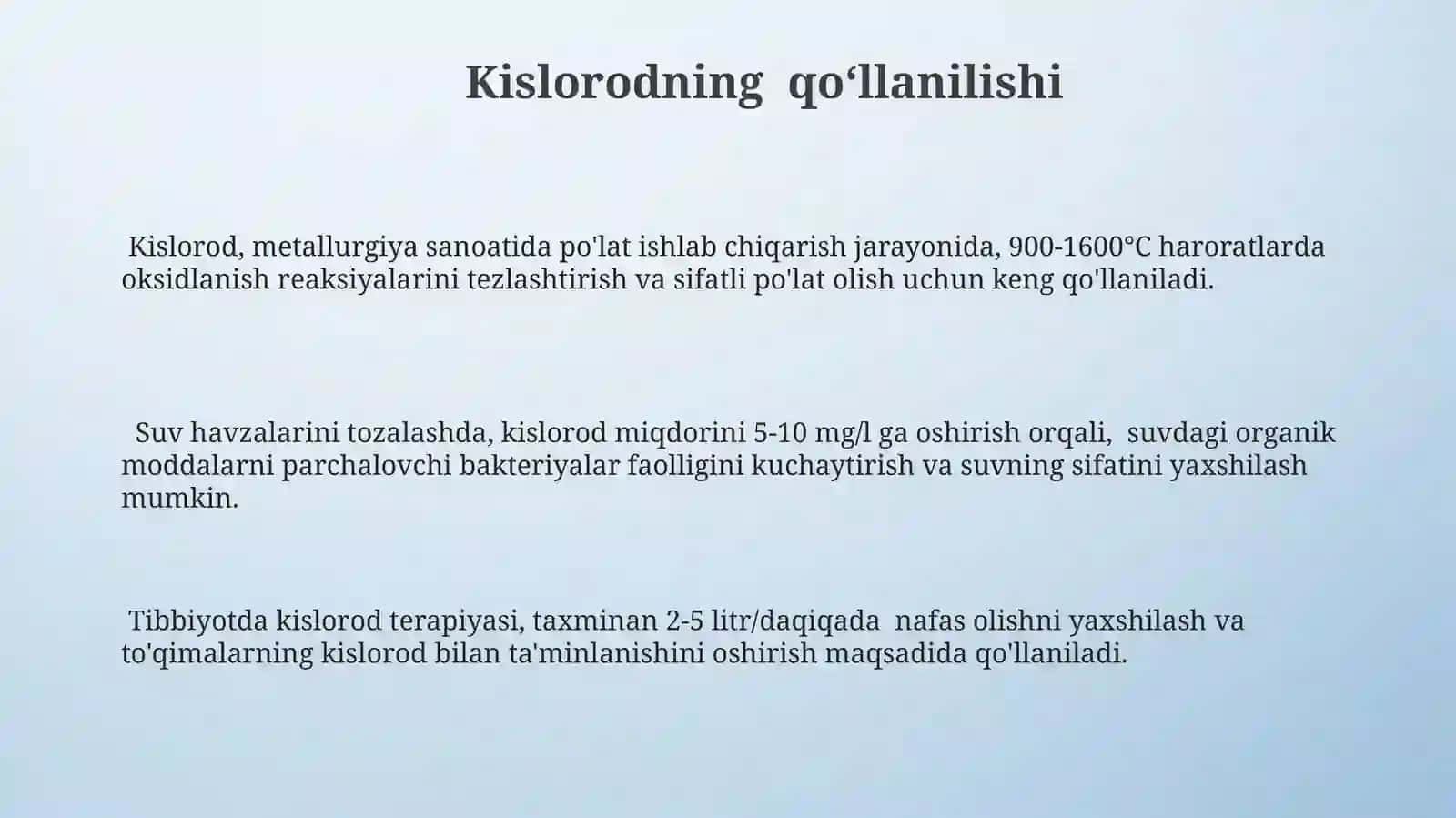 Kislorod 3