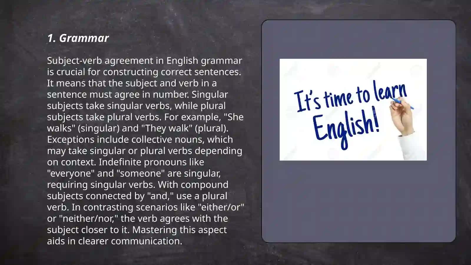 English language 3