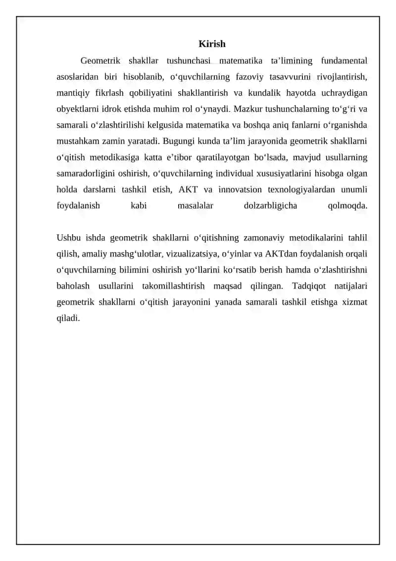 Aylana jismlarni o‘qitish metodikasi 3