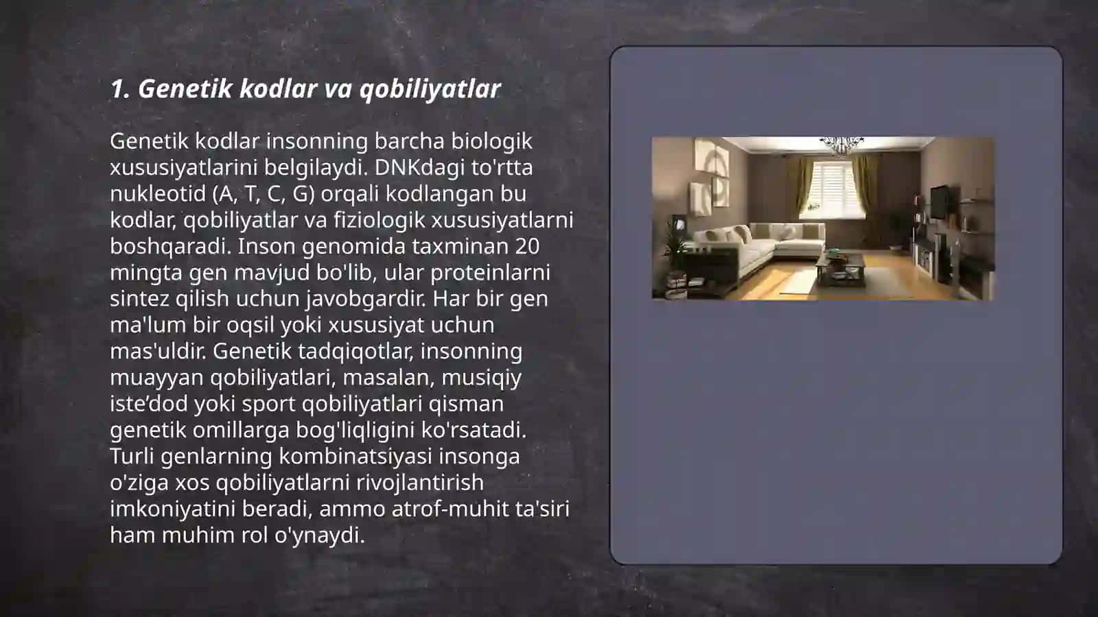 Qobiliyatlar va genitika 3
