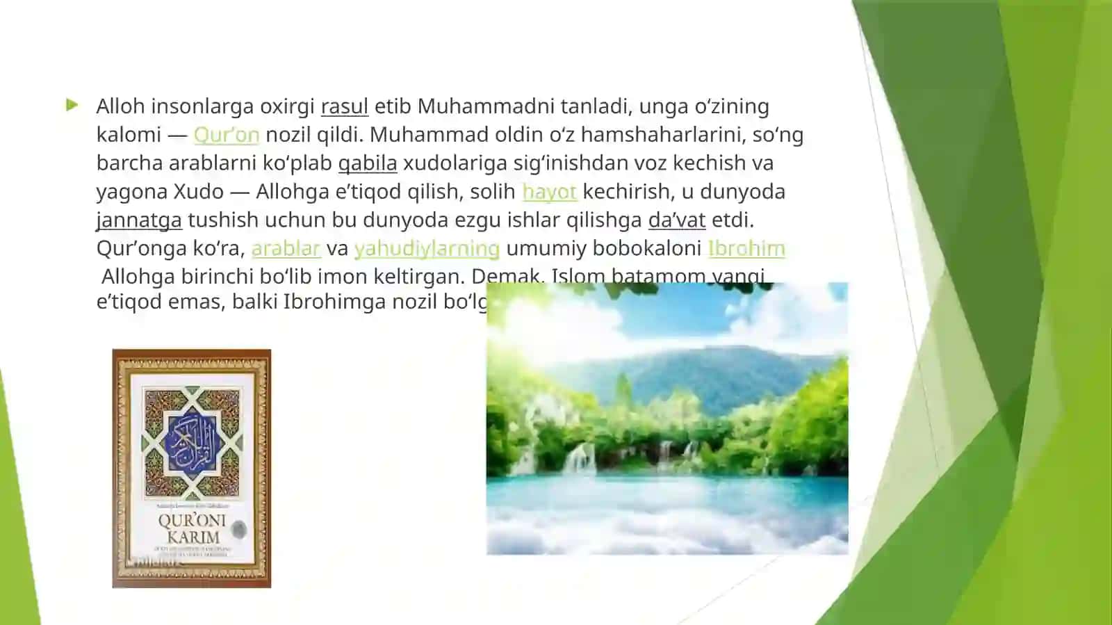 Islom Dinining Vujudga Kelishi 3