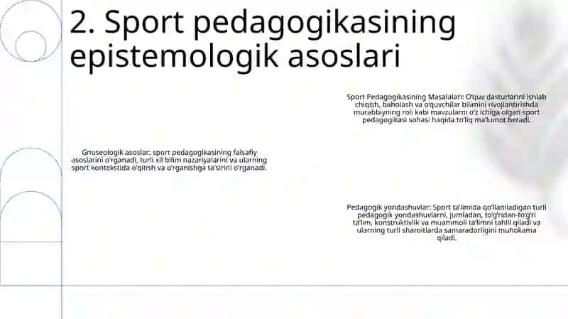 Sport Pedagogikasining Masalalari 3
