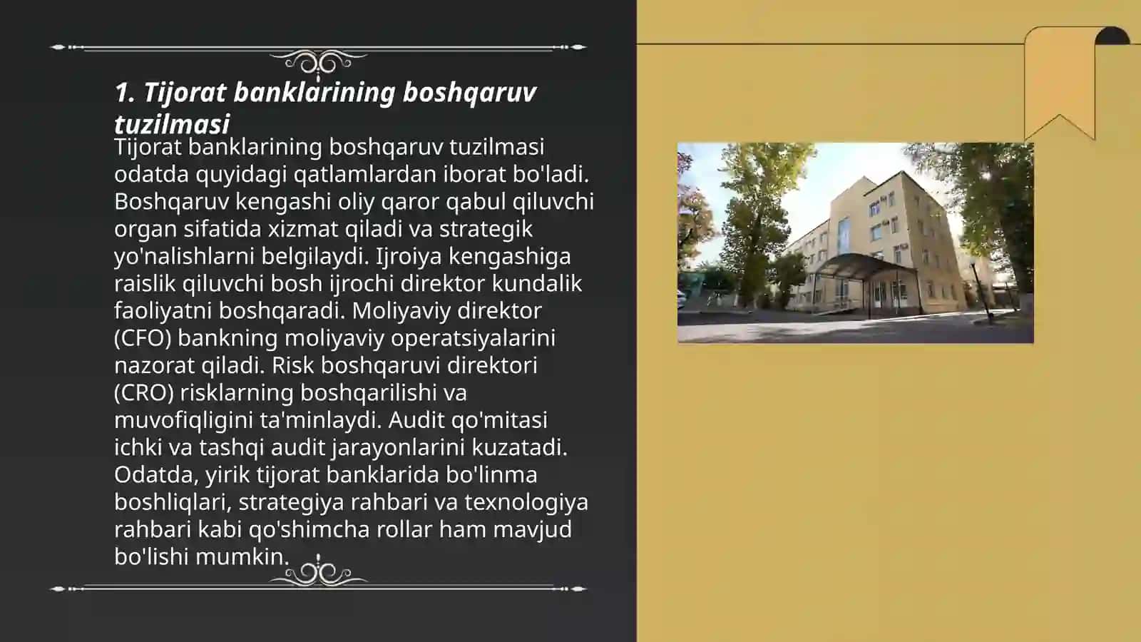 Tijorat banklarida menejment va uning zarurligi 3
