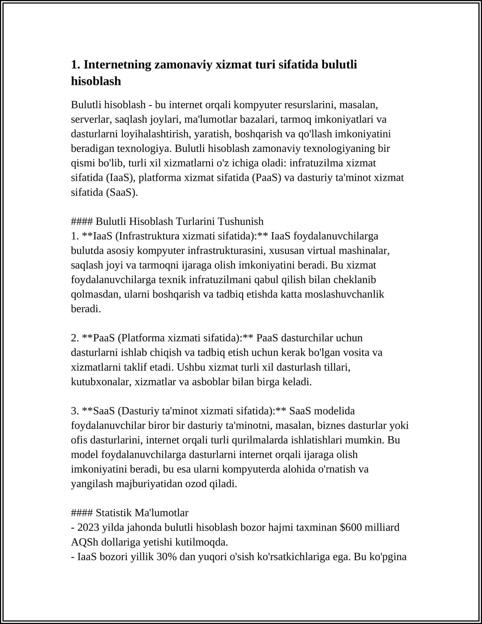 INTERNETNING ZAMONAVIY XIZMATLARI.INTERNETNING RIVOJLANISH TARIXI INTERNETDAN MASOFAVIY TALIMDA FOYDALANISH 3