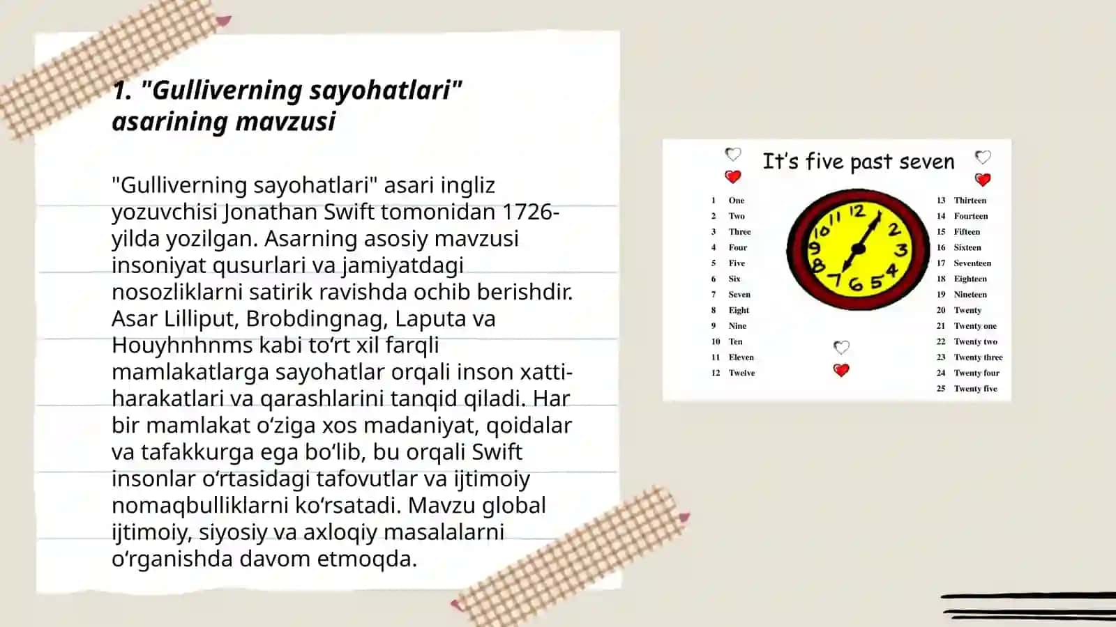"Gulliverning sayohatlari"asari tahlili 3